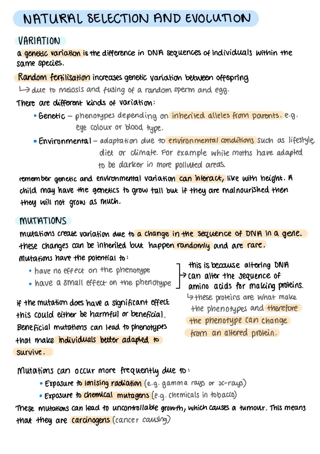 
<h2 id="variation">Variation</h2>
<p>A genetic variation is the difference in DNA sequences of individuals within the same species. Random 