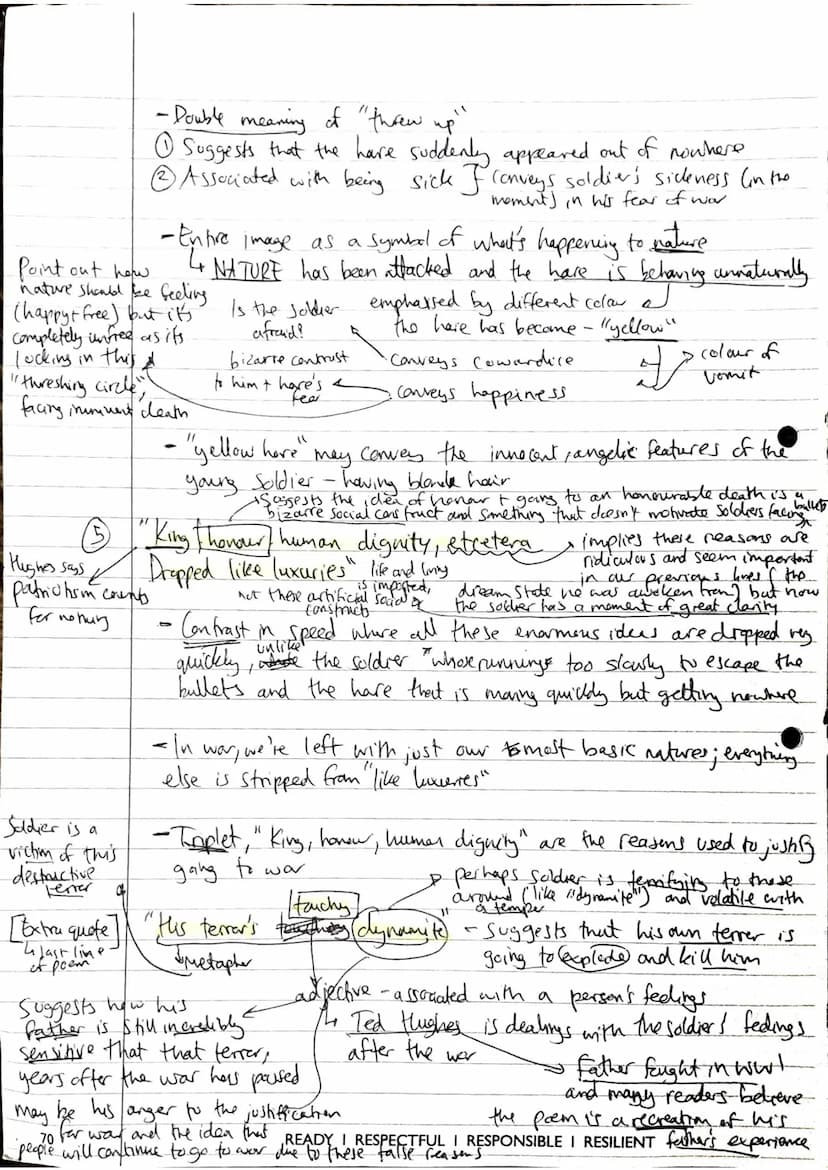 (Form)
-Begin
-1st stanza: 8 lines
2nd stenza: 7 lines.
in media res
3rd Stanza: & lines
- No natural rhythm to poem just as there's an
unna