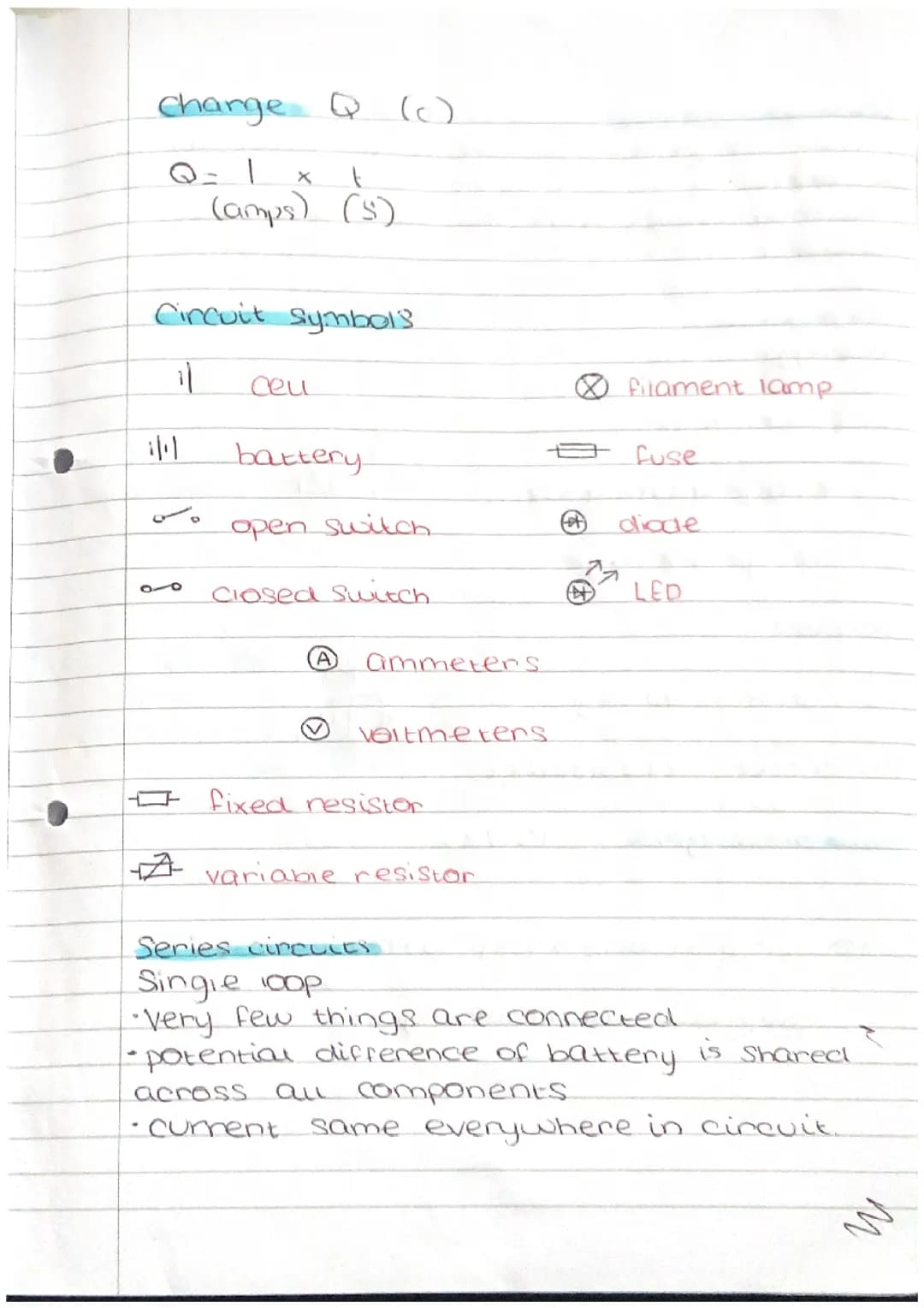 Physics paper 1 AQA 