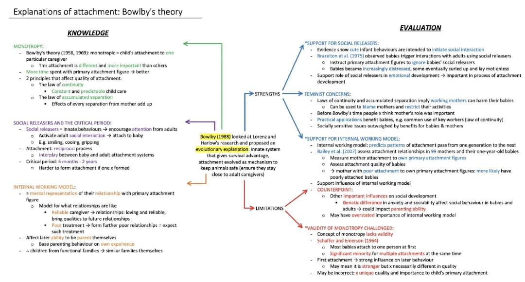 Bowlby's Attachment Theory: Simple Guide for Kids - A Level Psychology PDF