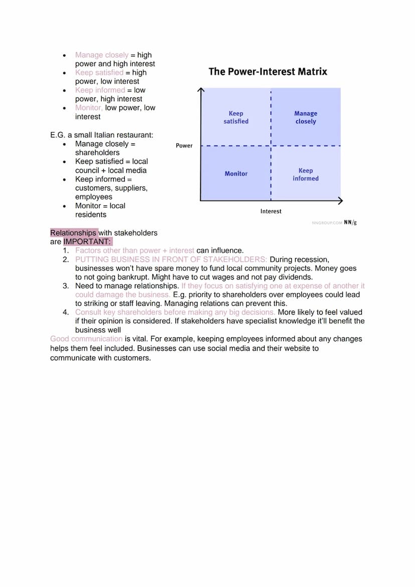 Management and Decision Making
What do managers do?
Set objectives
Analyse and interpret data
Make decisions
2.
3.
●
4.
●
●
Different manage