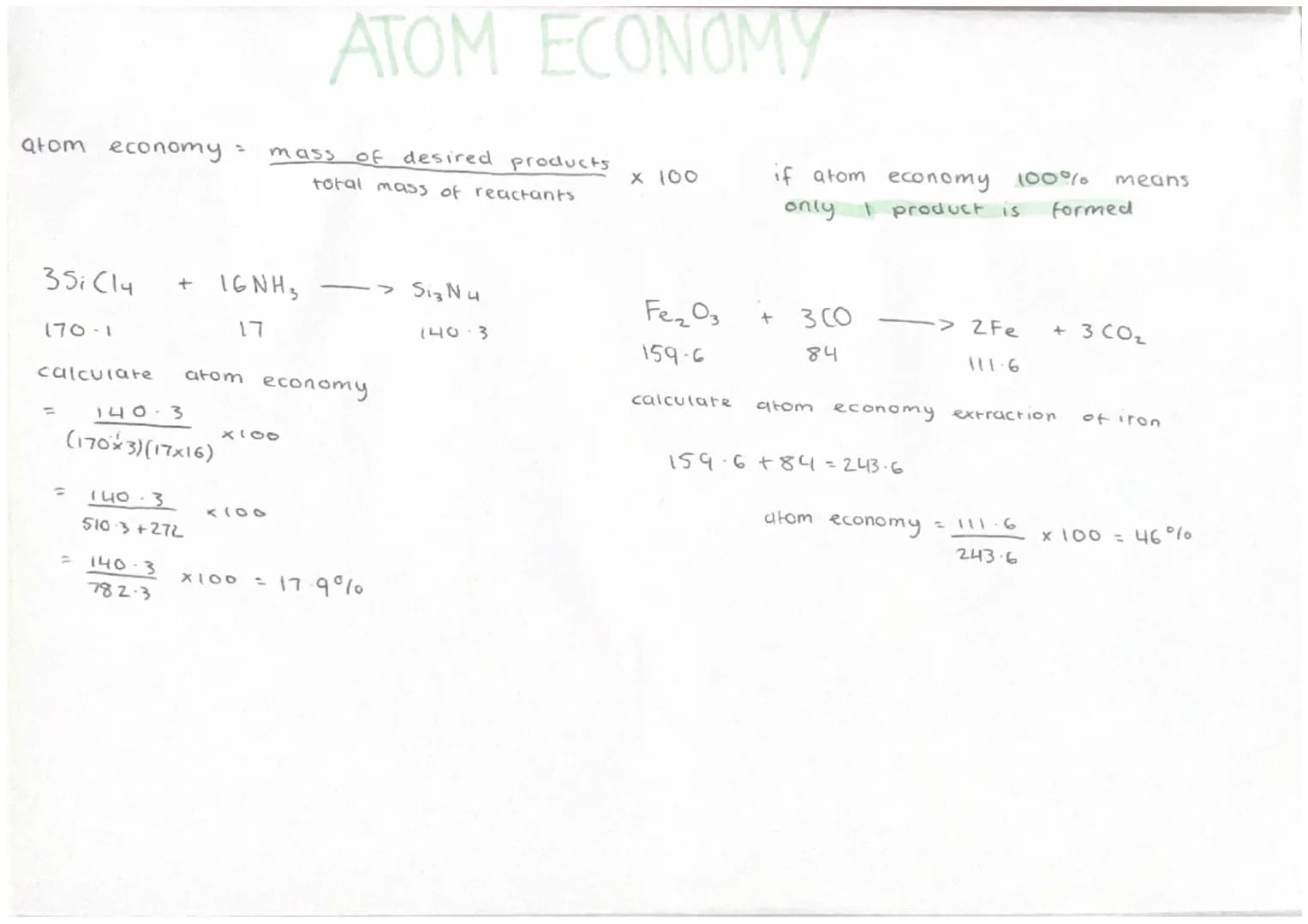 which is
in exces5
carbonate reacts with 100cm³
CaCO₂ + 2HC
1
2
n=m=gfm
= 10-100
= 0.1 moles
некон
Ca (03
1 mole
0-1 moles
EXCESS CALCS
exce