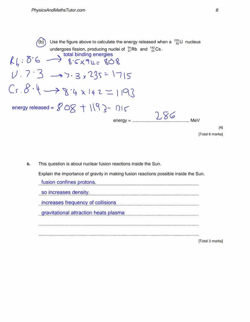 1.
2.
PhysicsAndMaths Tutor.com
Describe briefly one scattering experiment to investigate the size of the nucleus of the
atom.
Include a des