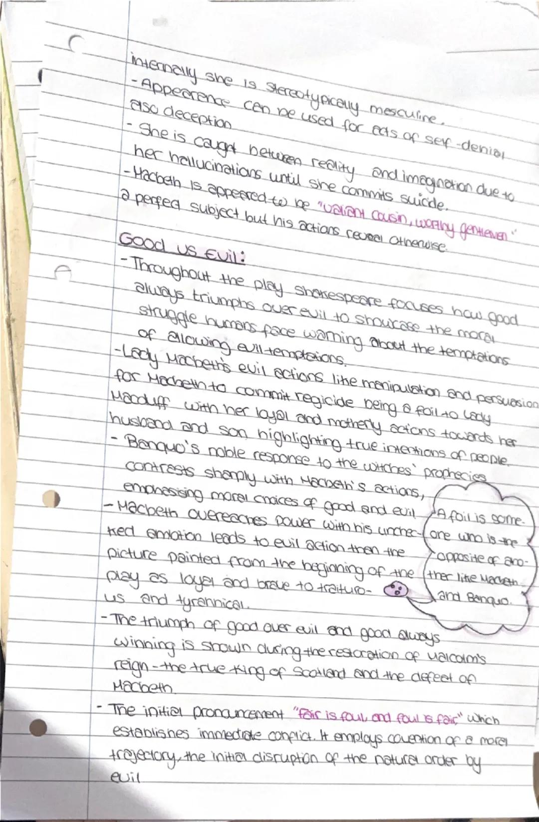 Themes:
Macbeth
-Ambition and power
Loyalty and Betrayol.
-fate and free will
Appearance us Reality
-The supernatural.
Good us Evil
-thingsh