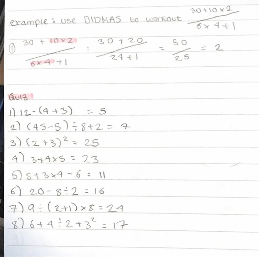 BIDMAS
BIOMAS IS an
acronym
used to tell.
correct order to complete a calculation when
there.
are different operation.
Brackets Indicies Div