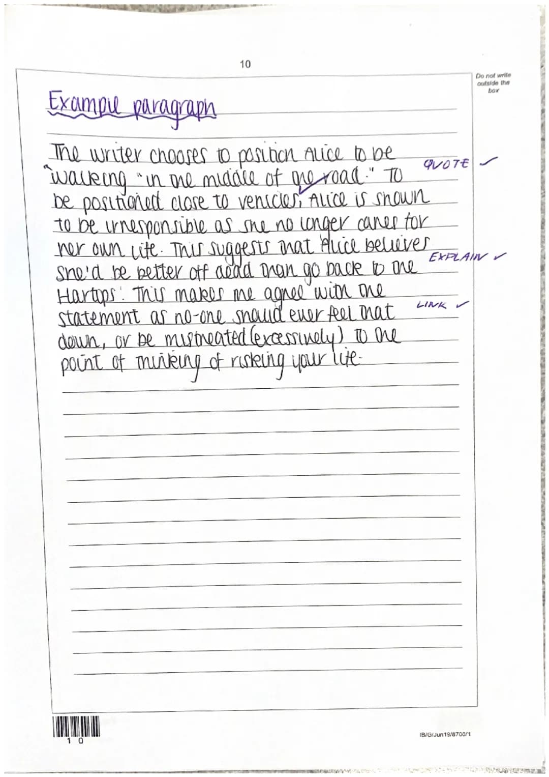Q1
Source A
This extract is from the beginning of a short story by H E Bates, set in the 1930s. Hartop
and his wife own a van from which the