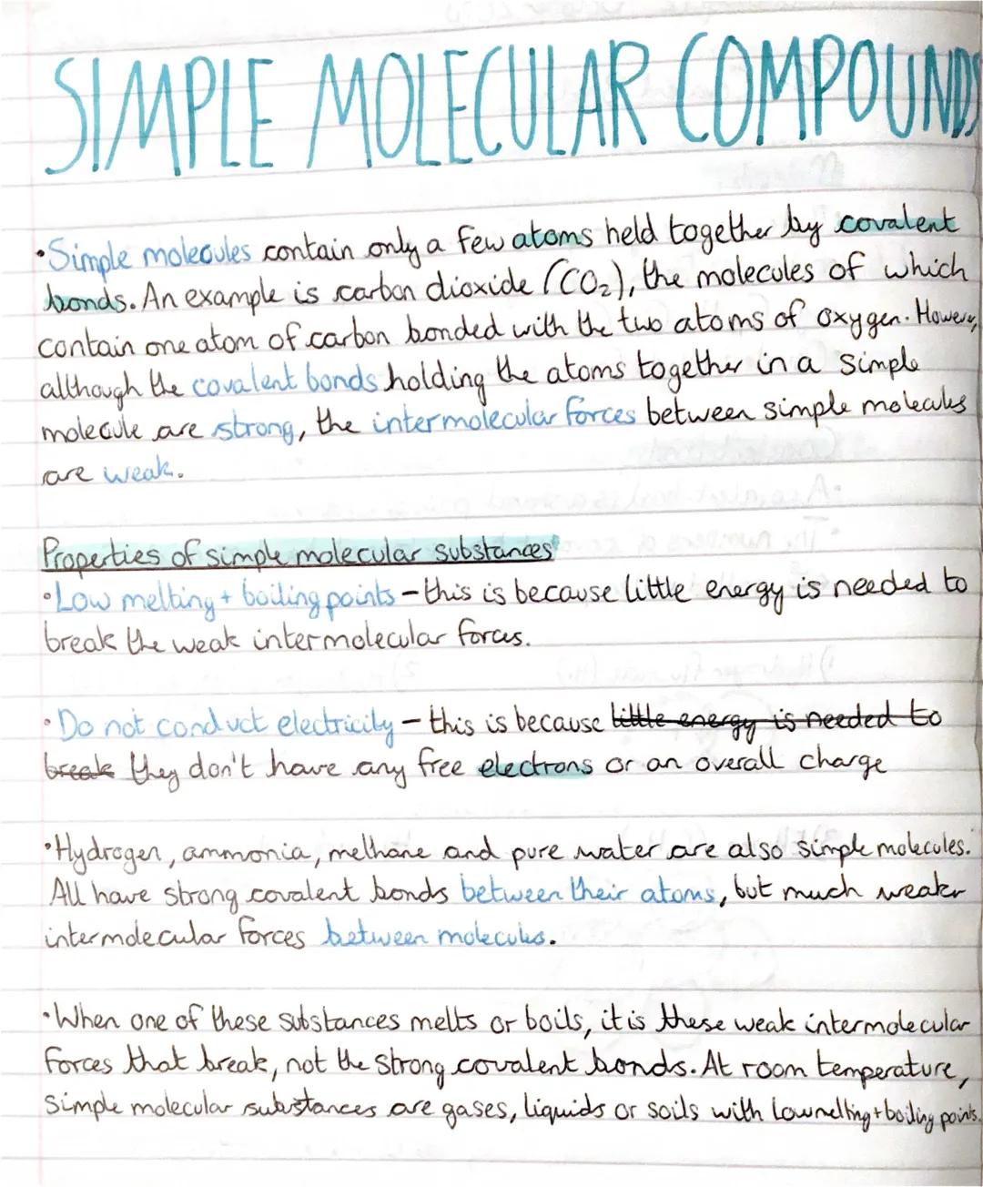 Understanding Simple Molecular Compounds: List, Examples, and Properties