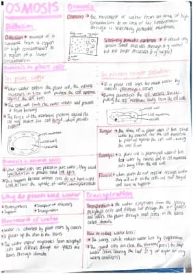Know Osmosis and plant transport thumbnail