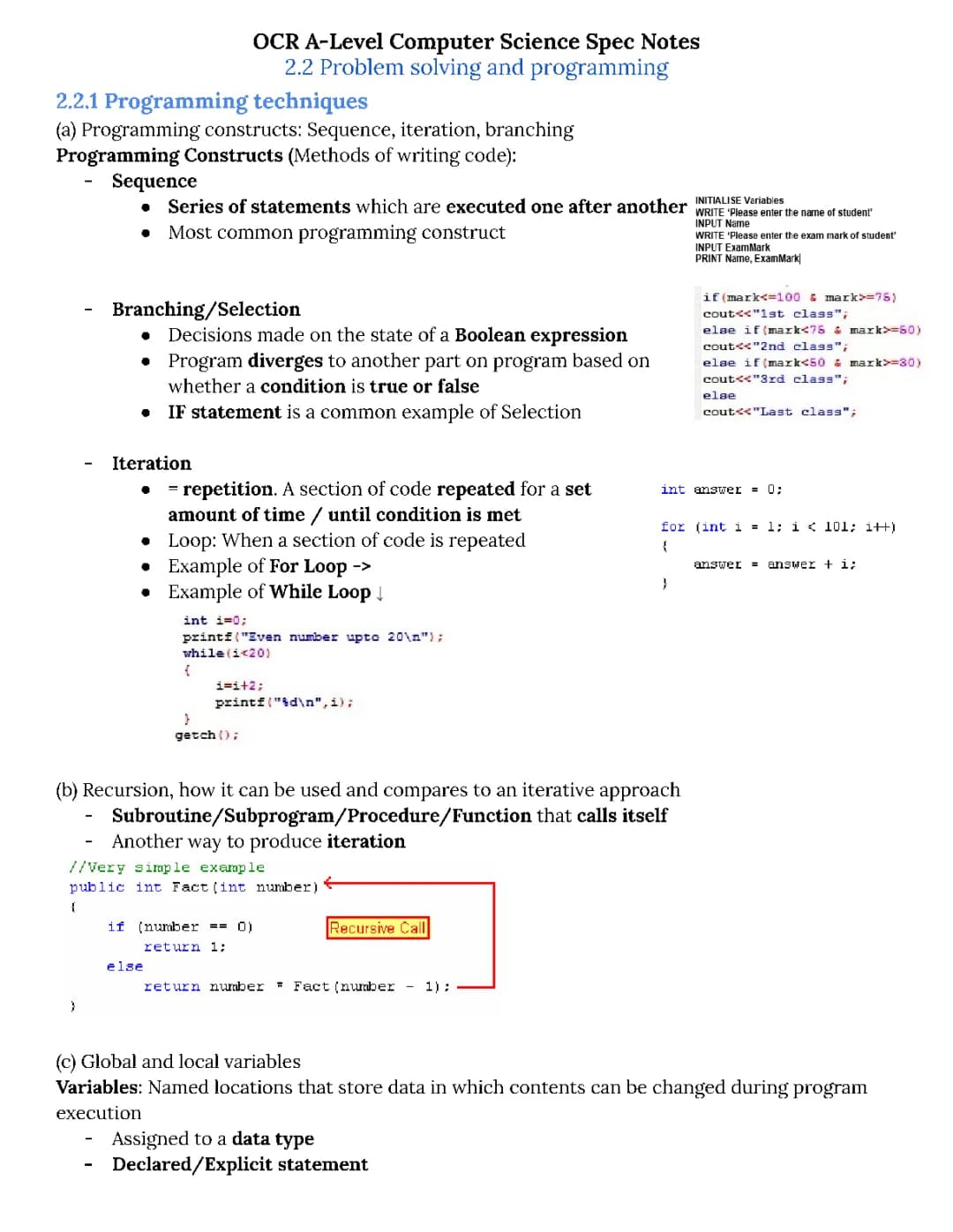 Fun with Programming: Sequencing, Selection, and Iteration for Kids