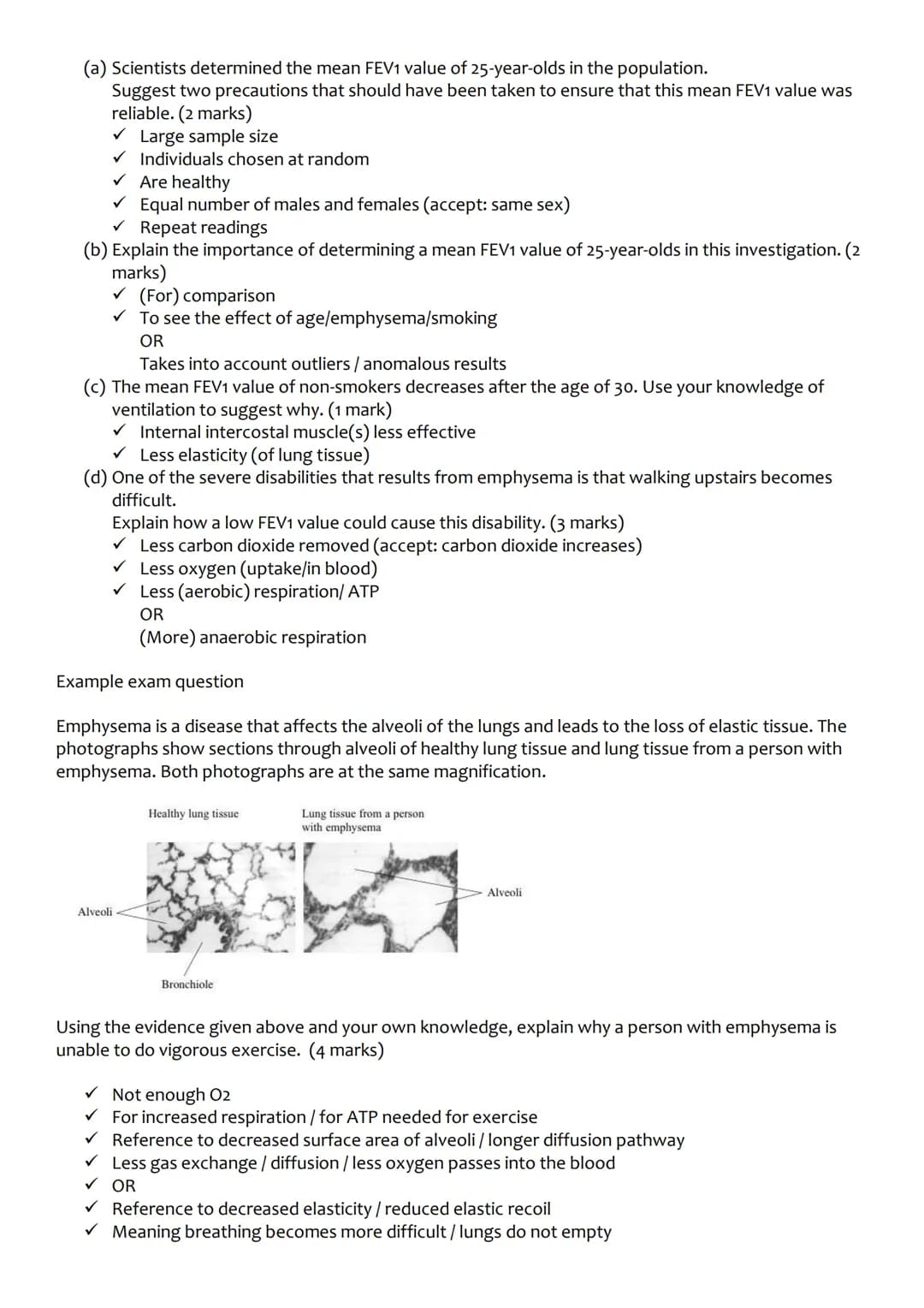 Unit 3: Organisms exchange
substances with their
environment
3.3.1 Surface area to volume ratio
Relationship between the size of organism an