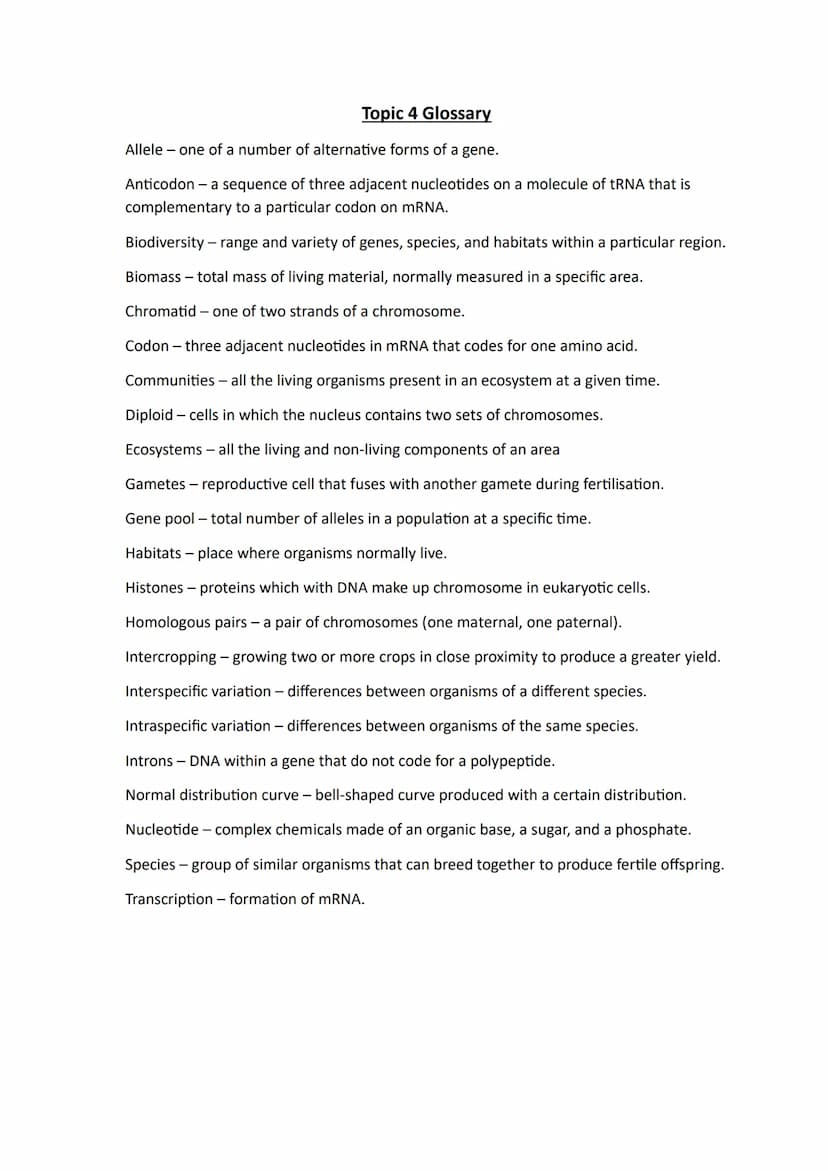 Topic 4
DNA in Eukaryotic and Prokaryotic Cells:
Eukaryotic DNA
Prokaryotic DNA
Made of DNA nucleotides containing deoxyribose, a phosphate 