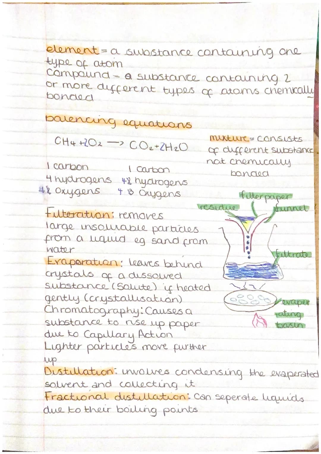 Chemistry paper 1 revision 