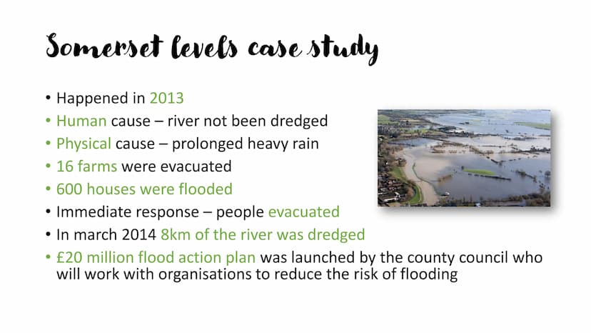Natural hazards
For GCSE geography Climate change
Orbital changes – changes in the pathway of the earth around the sun
• Global warming - gr