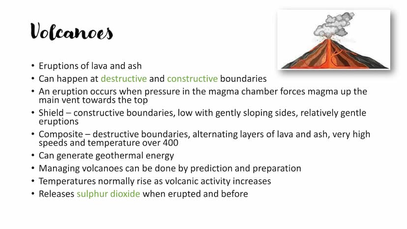 Natural hazards
For GCSE geography Climate change
Orbital changes – changes in the pathway of the earth around the sun
• Global warming - gr