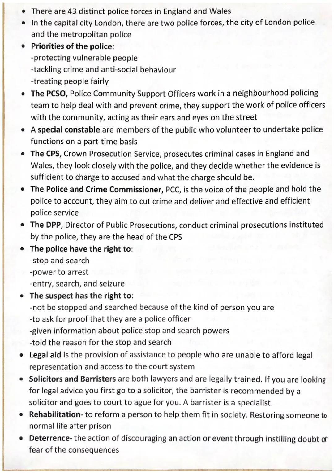 # The court system

• Rather than being designed from scratch, our courts system has evolved and
developed over 1,000 years. This has led to