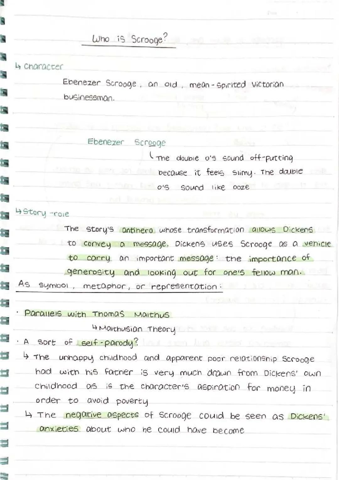 Ebenezer Scrooge: Character Analysis and Stave 1 Text Analysis