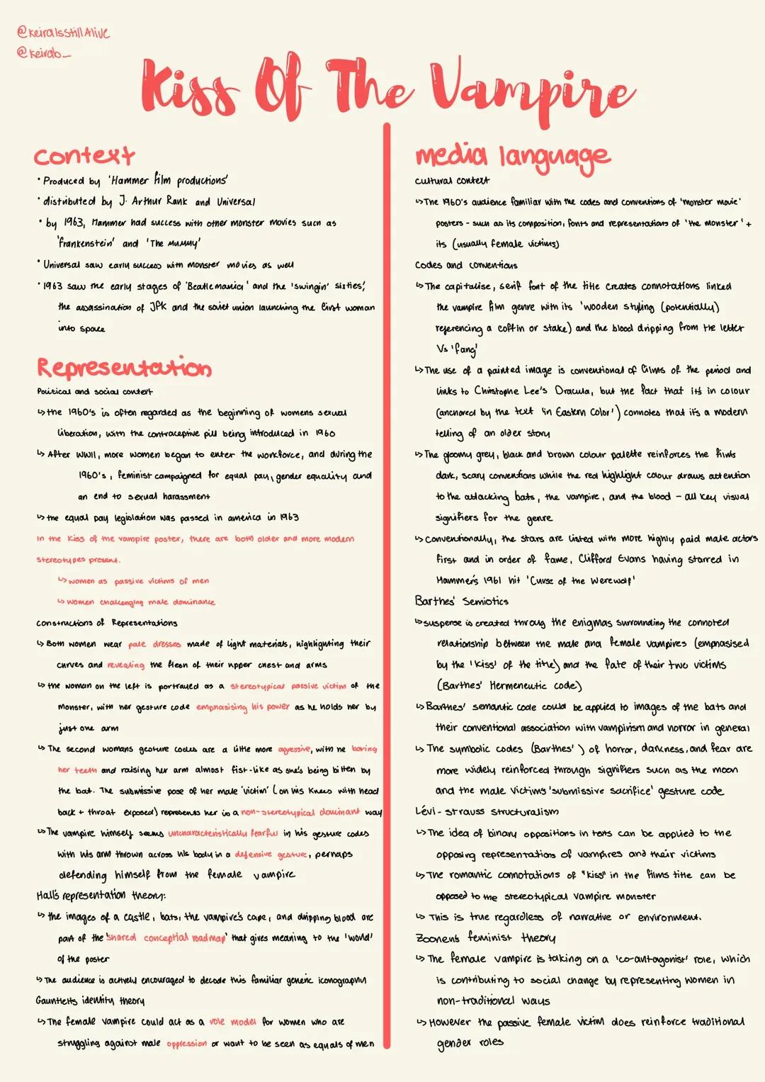 Advertising : Kiss Of The Vampire 