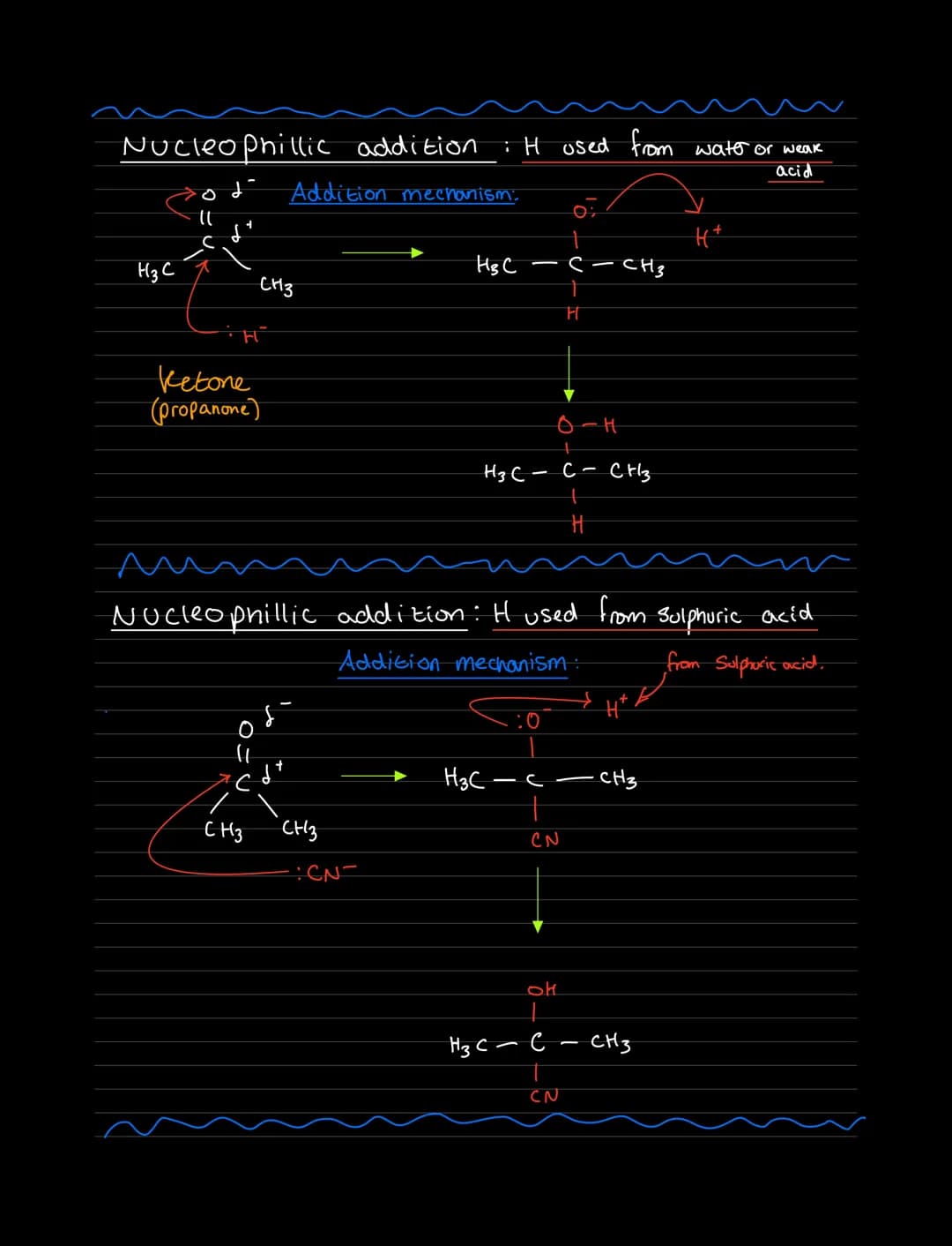 Electrophillic addition:
H
C = C
I
H
H
H
»Brd"
FBIR
H
1
H₂C- C = C-C3H
Shar
Gorf
H
Alkene
ни
1
+
H-C-C - H
1+
Br
1
Br
Electrophillic additio