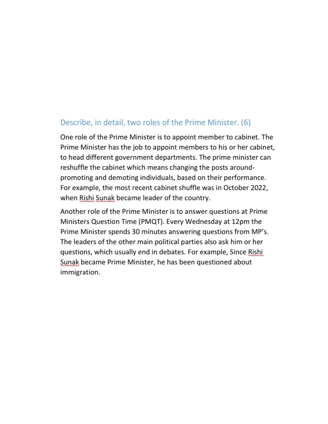 
<p>In the United Kingdom, two key features of democracy are freedom of speech and free media. Freedom of speech allows UK citizens to expre