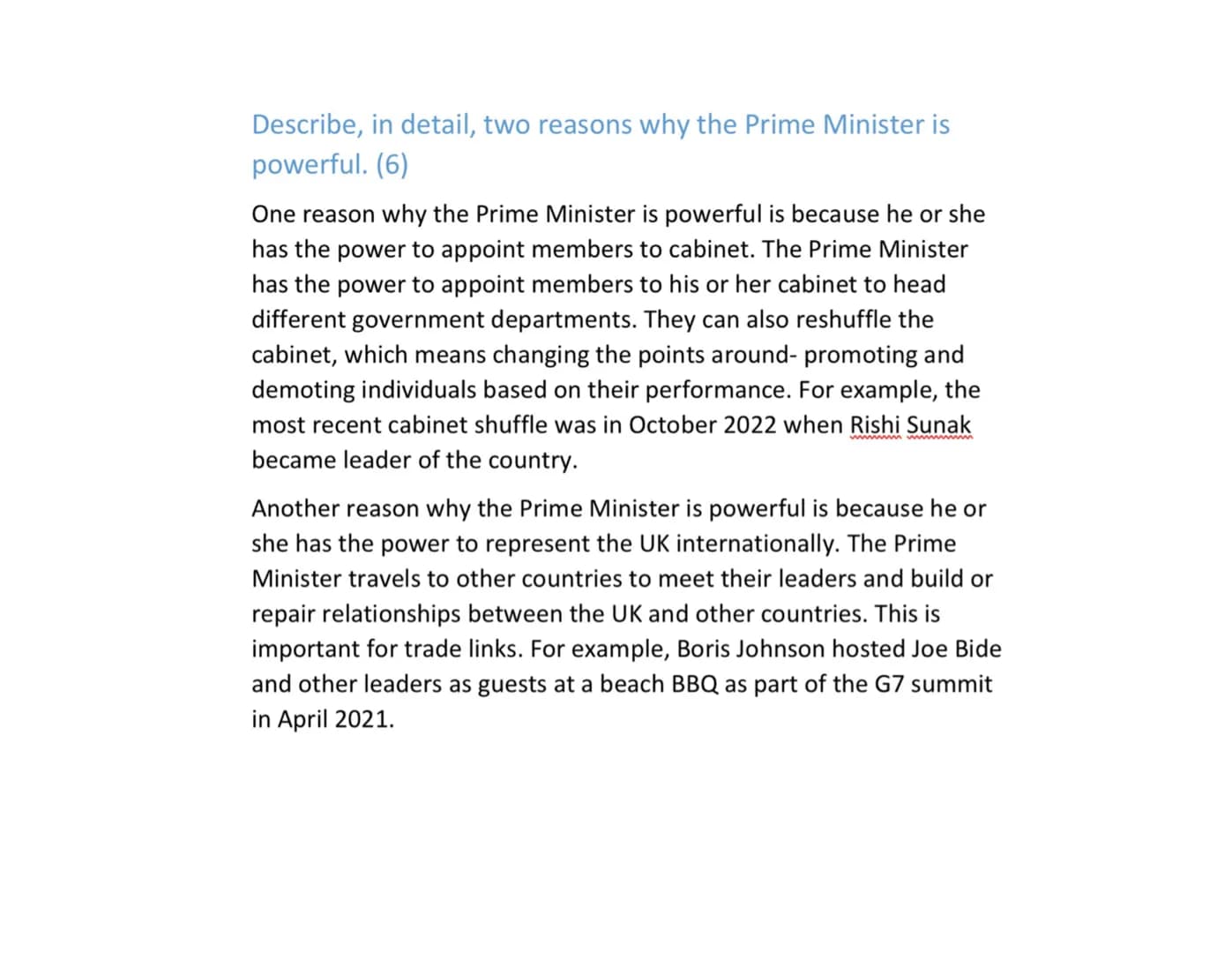 
<p>In the United Kingdom, two key features of democracy are freedom of speech and free media. Freedom of speech allows UK citizens to expre