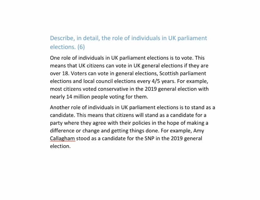 
<p>In the United Kingdom, two key features of democracy are freedom of speech and free media. Freedom of speech allows UK citizens to expre