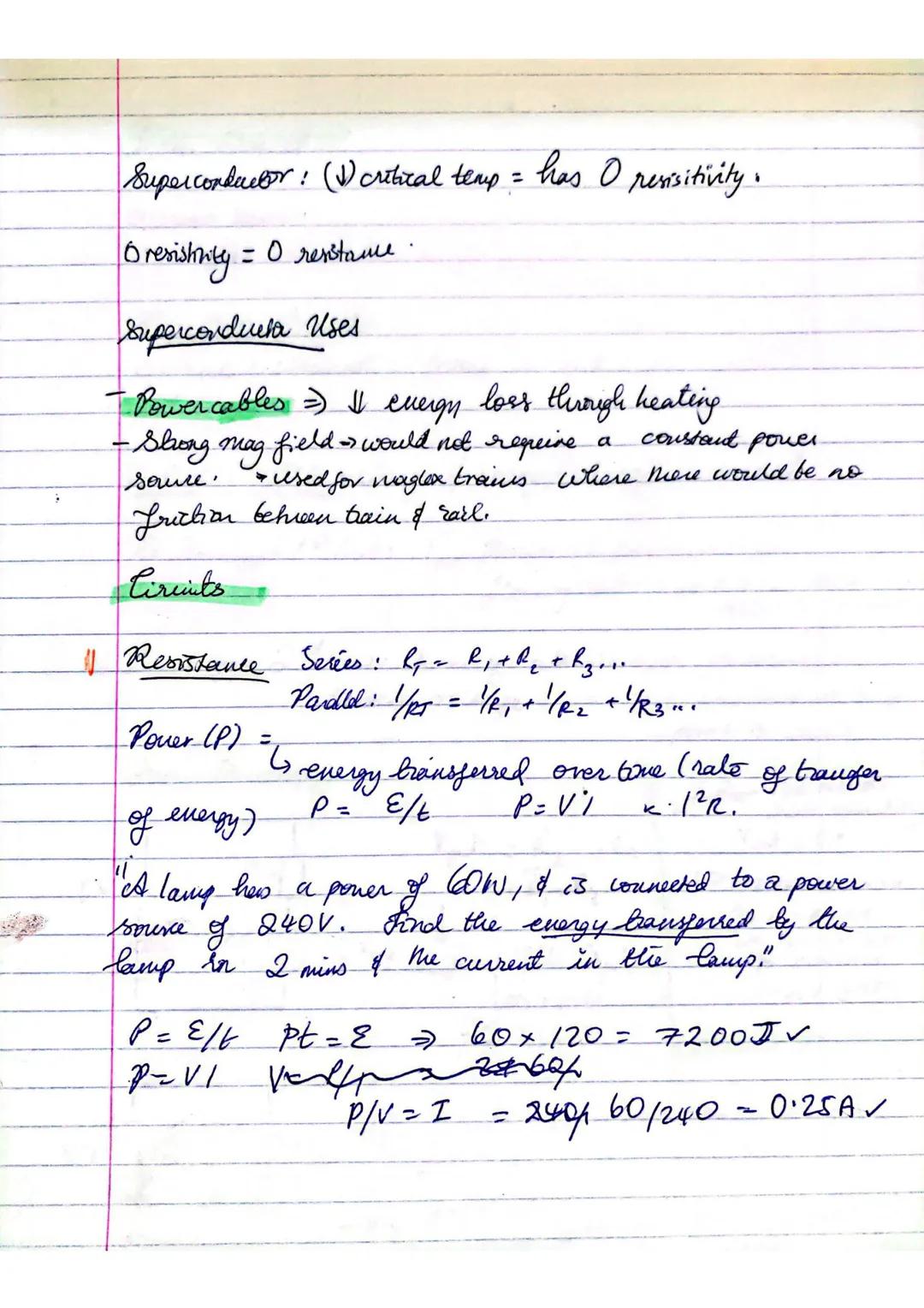 ELECTRICITY -Aunitors = O resistance
Current = flow of etc. charge per whit thime
or/ the rate of flow of change.
1 = 40/ht.
Per
Potential d