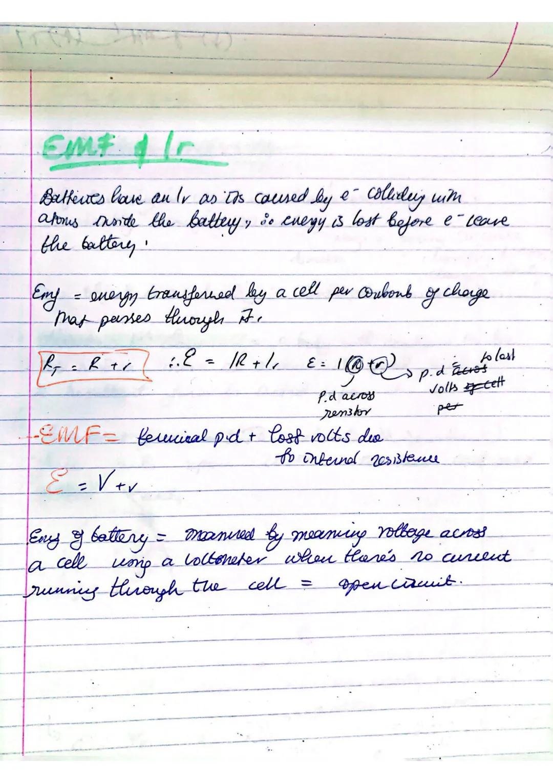 ELECTRICITY -Aunitors = O resistance
Current = flow of etc. charge per whit thime
or/ the rate of flow of change.
1 = 40/ht.
Per
Potential d