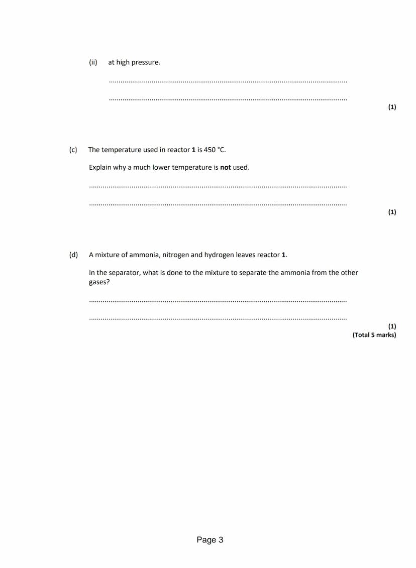 
<p>Q1. <strong>Anhydrous Cobalt Chloride Reaction</strong></p>
<p>The word equation shows the reaction between anhydrous cobalt chloride an