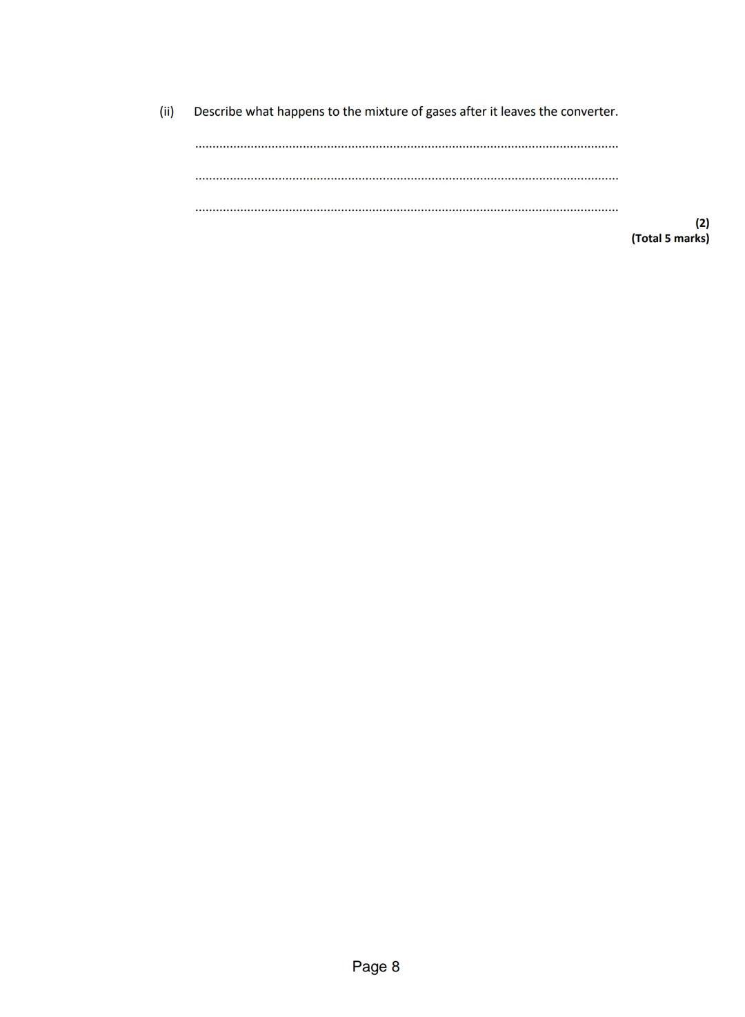 
<p>Q1. <strong>Anhydrous Cobalt Chloride Reaction</strong></p>
<p>The word equation shows the reaction between anhydrous cobalt chloride an