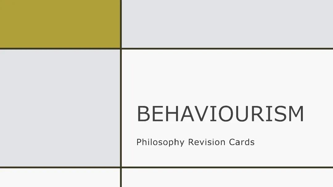 Fun Study Notes on Behaviourism Philosophy: Ryle's Soft Arguments and Mental States