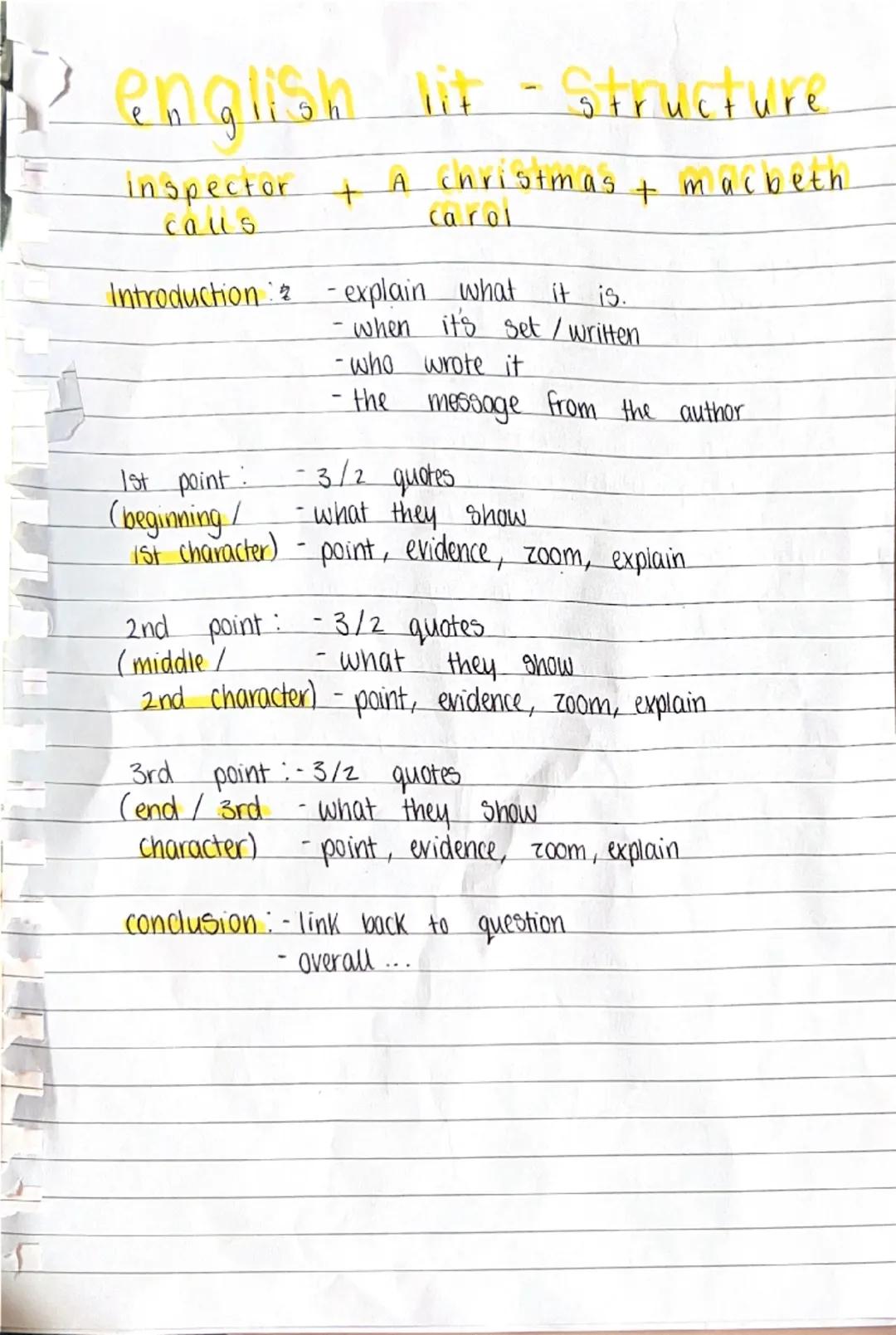 Poetry - Structure
literature
- QI poetry (section B)
-Introduction: (poem name) is a poem written by
(author) about... It is about...
- 1st