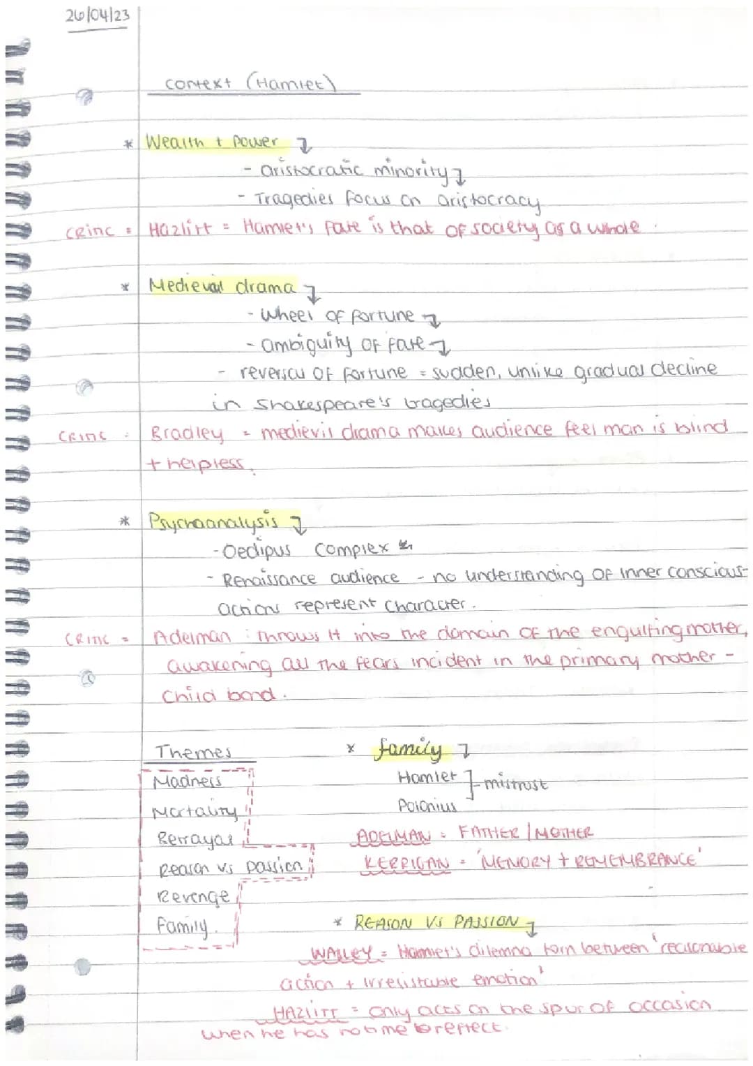 Understanding Hamlet: Themes, Fate, and Medieval Context