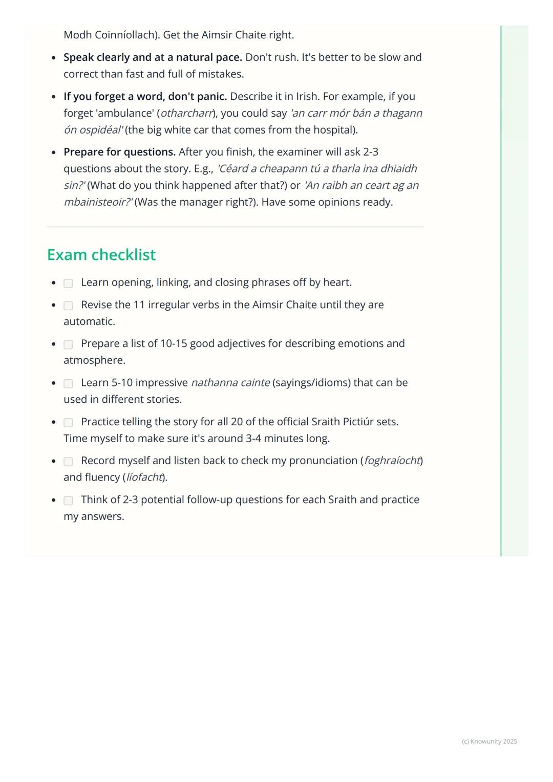 # An Sraith Pictiúr (The Picture
Sequence)

An Sraith Pictiúr - The Picture Sequence

This is a huge part of the Bealtriail (Oral Exam), wor