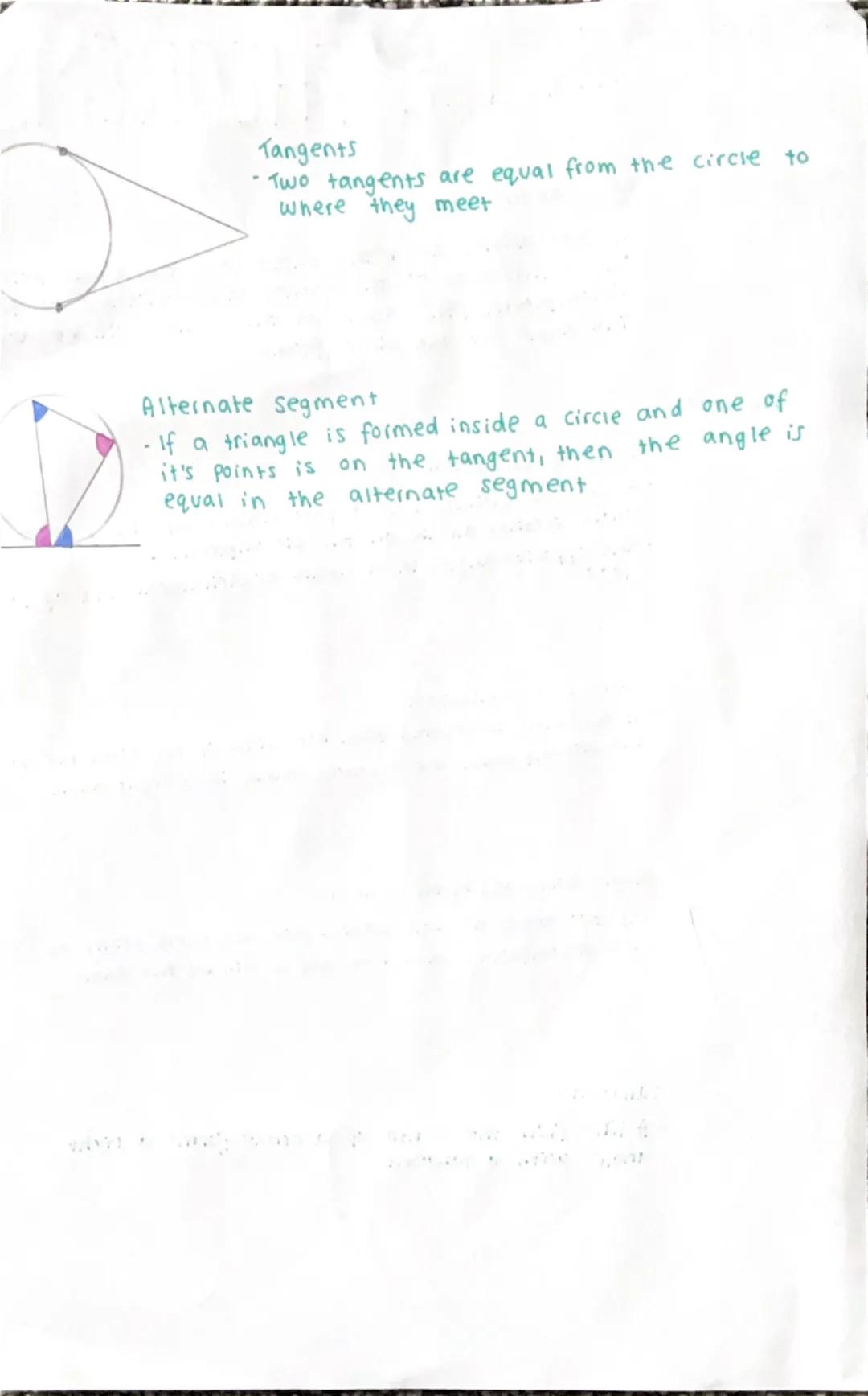 GCSE Maths
CIRCLE THEOREMS
Angles at the centre
-If two angles are both created from the same points,
one which goes to the centre and anoth