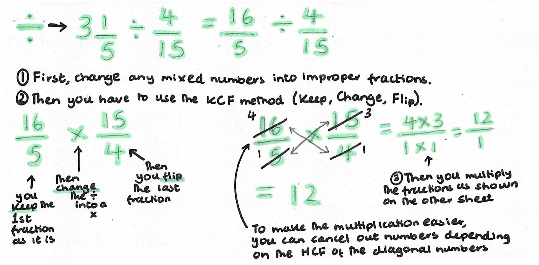 Decimal and fraction
Calculation
Order of operations with decimals
When adding decimals it is quite simple, you just must line up the
→ deci