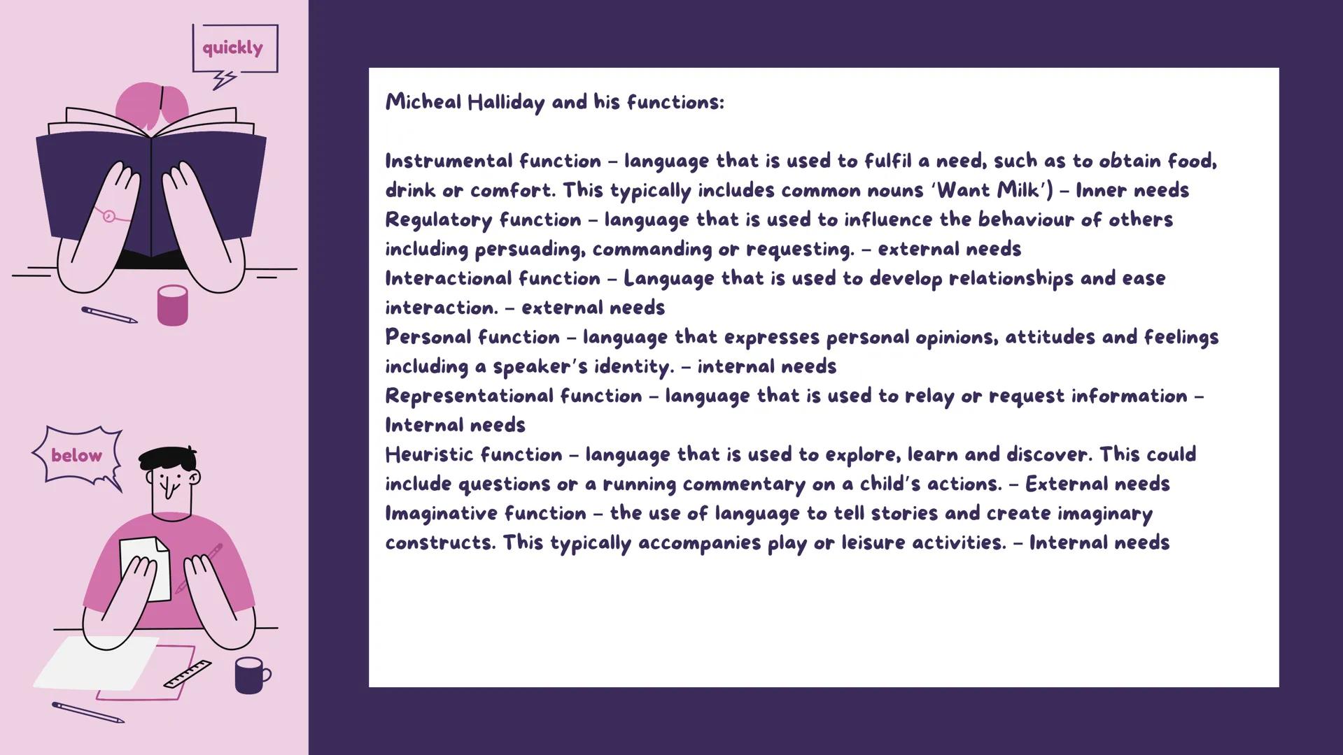 Key Theories for Child Language
Acquisition for the AQA A-Level
English Language Course.
This is Section B on Paper I
There is two questions