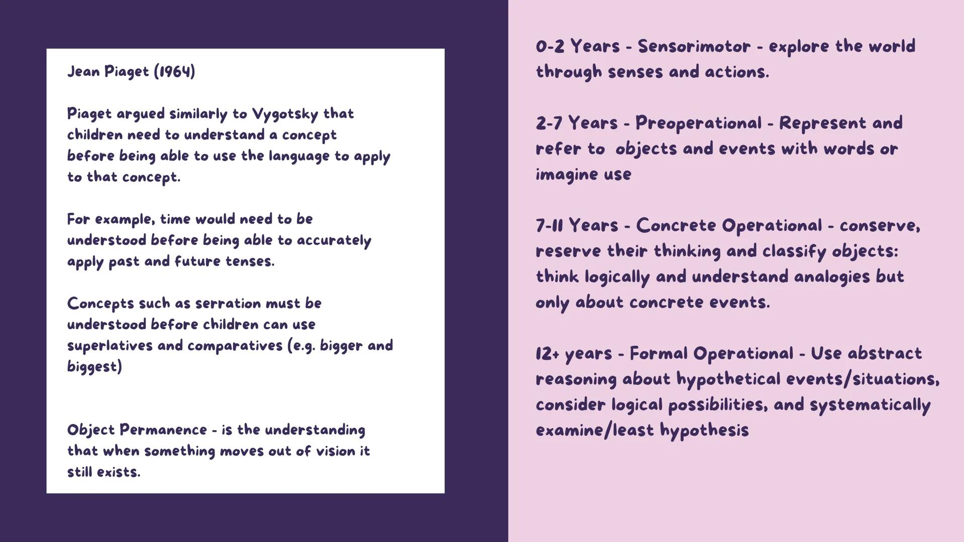 Key Theories for Child Language
Acquisition for the AQA A-Level
English Language Course.
This is Section B on Paper I
There is two questions