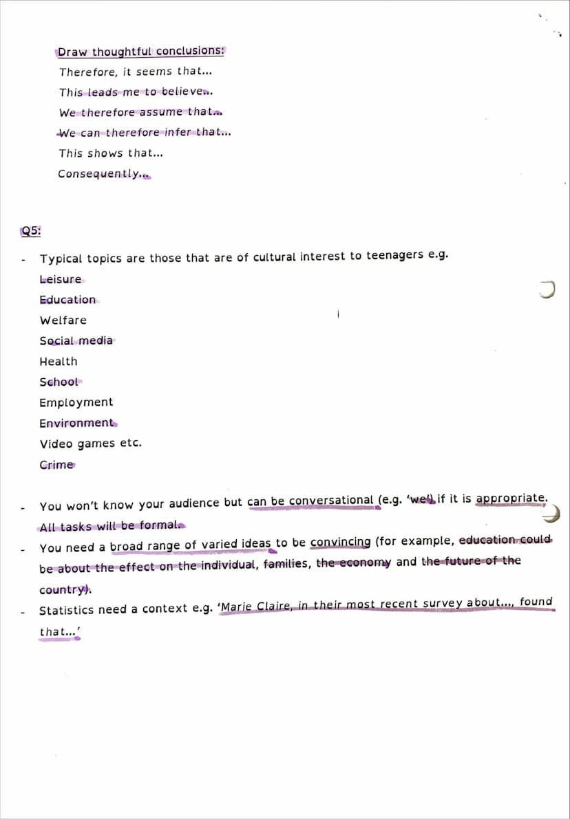 Paper 1 what AQA are looking for
Types of texts: literature prose fiction (novels and short stories) from 20th or 21st
century
You need to u