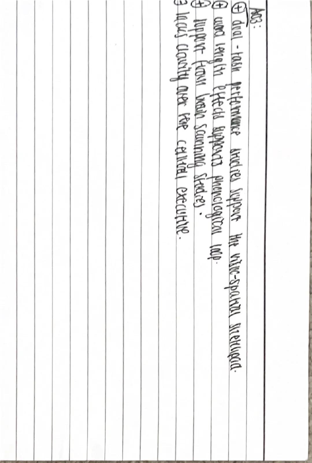 --- OCR Start ---
memory
Cading, Capacity and Duration of Momovy
CODING: the way information is
changed so it can be stored fin inermory.
ed