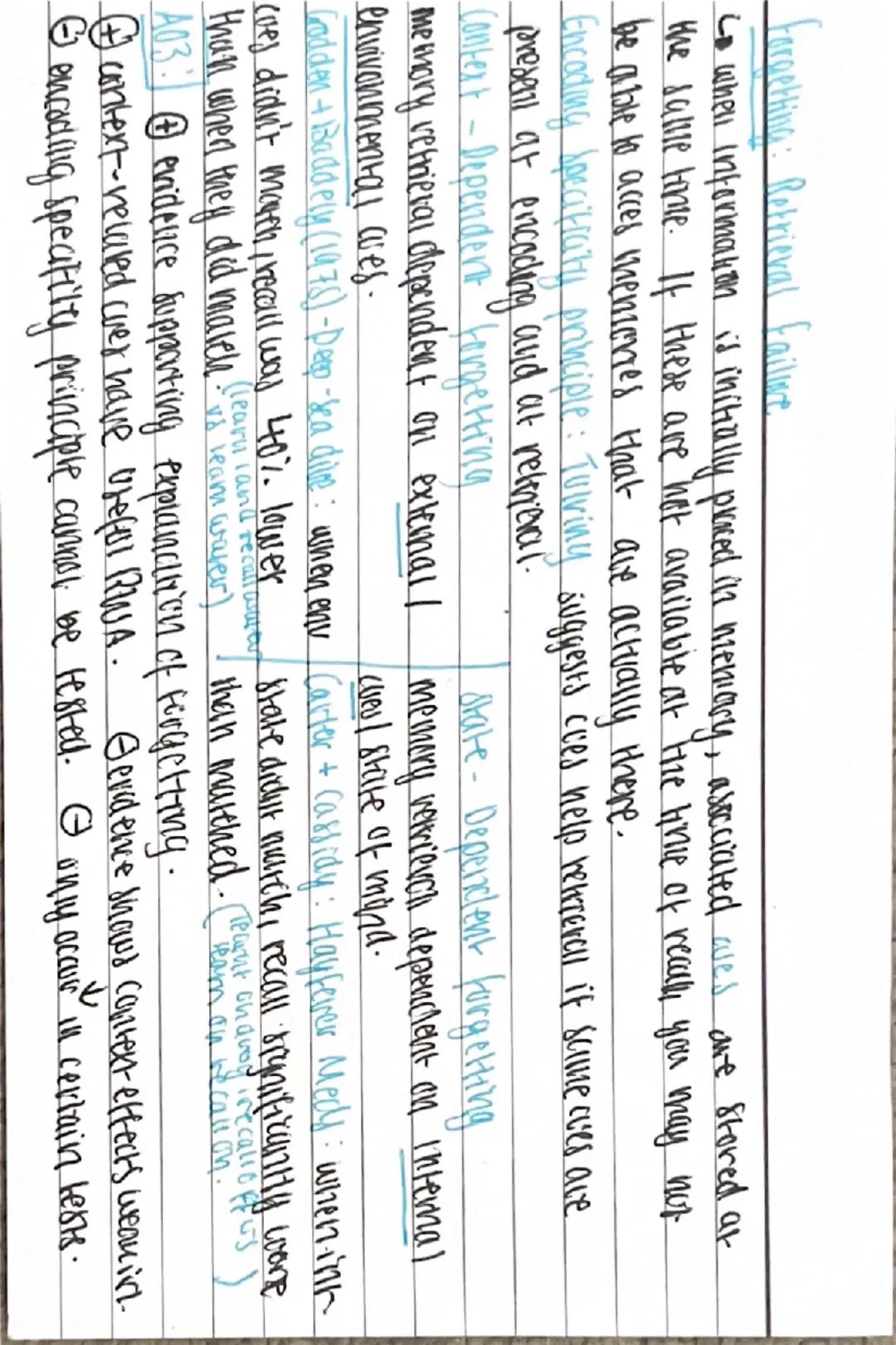 --- OCR Start ---
memory
Cading, Capacity and Duration of Momovy
CODING: the way information is
changed so it can be stored fin inermory.
ed