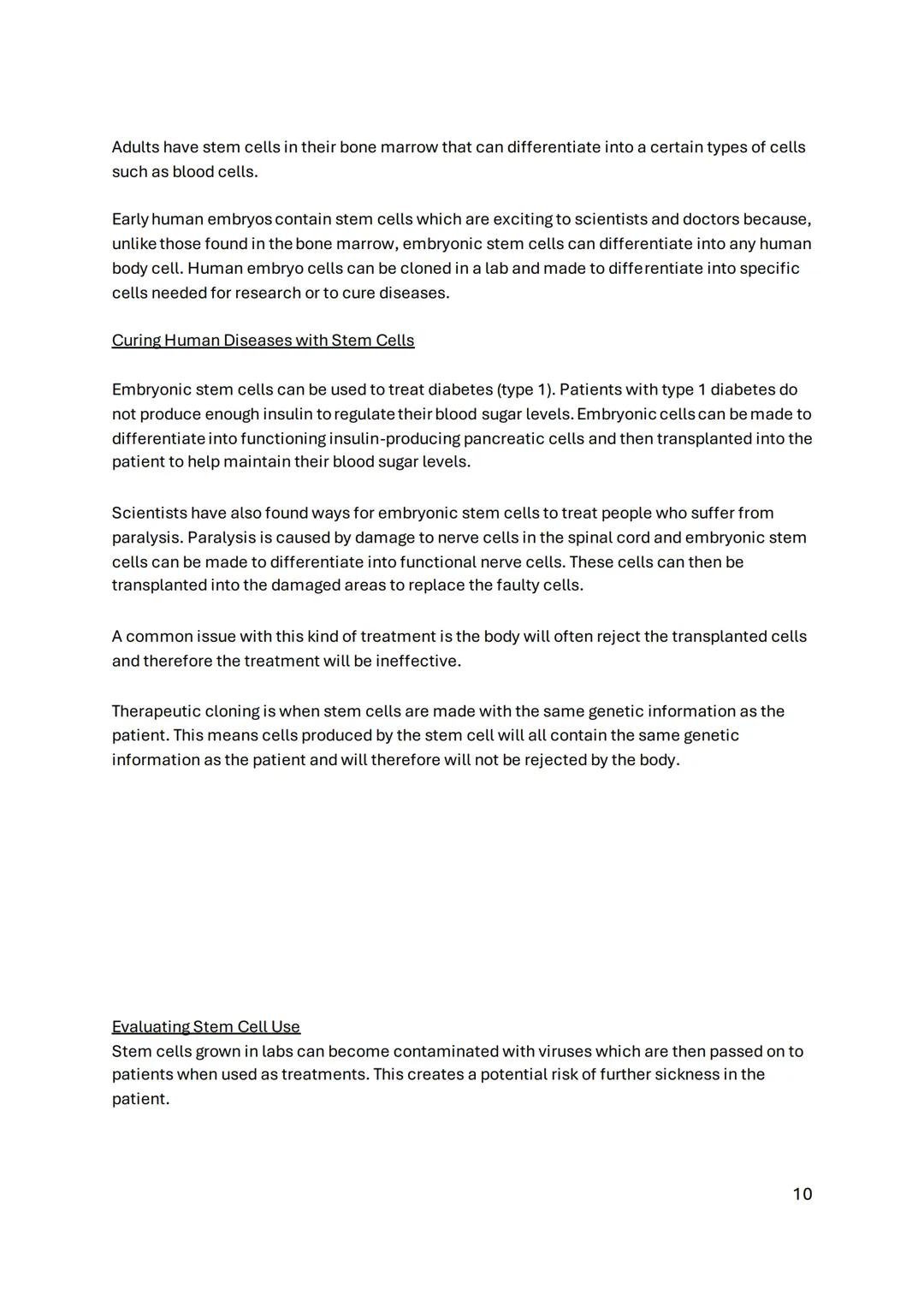 Some of the most common equations you'll need to know for the GCSE biology exam
are:
✔ Magnification (X) - Image size (µm)/ real size (µm)
T