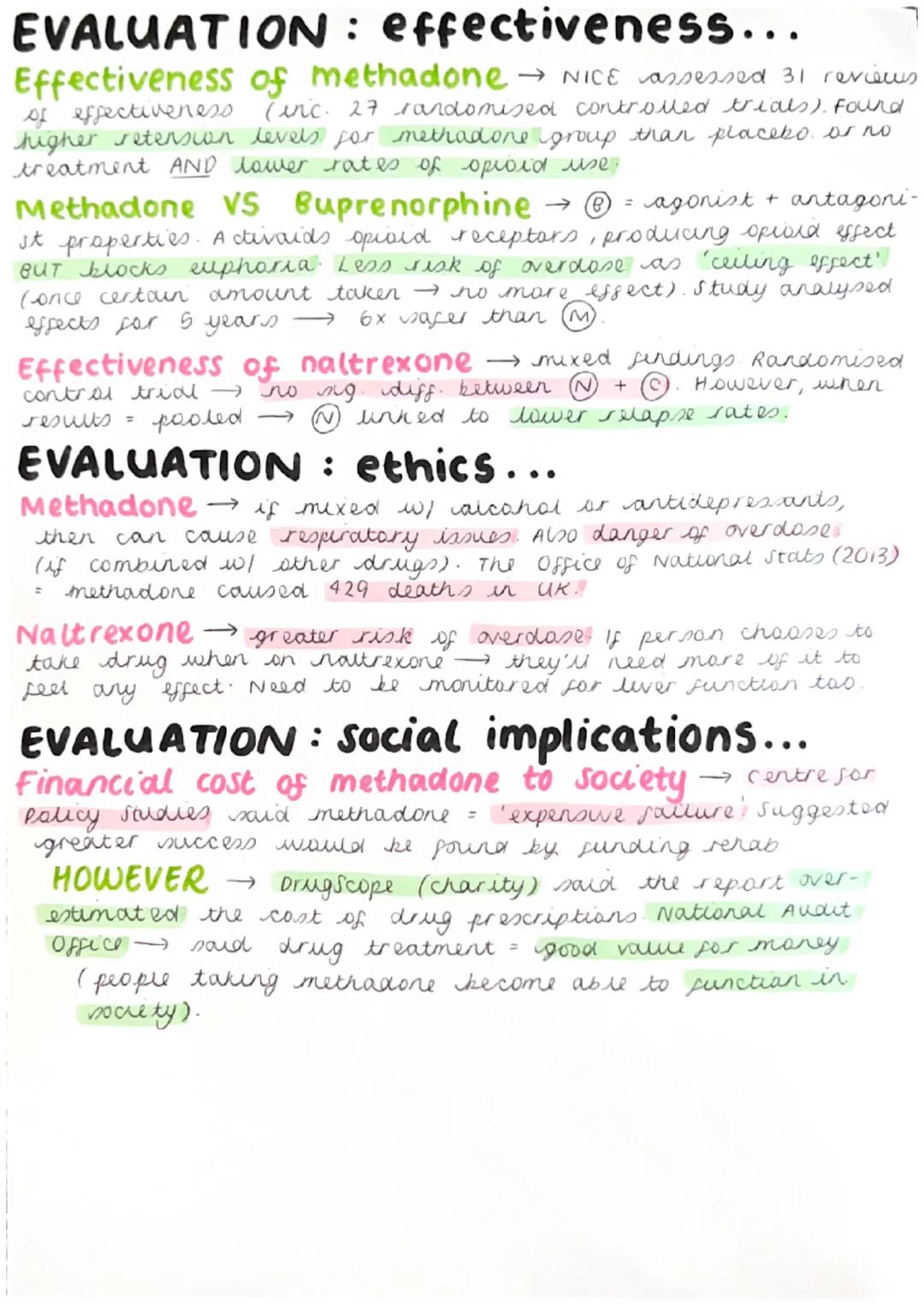 MOM: agonist + antagonist

Agonist Sub
Drug binds to past-
synaptic receptor to
produce a response.
example methadone.

used as part of
main