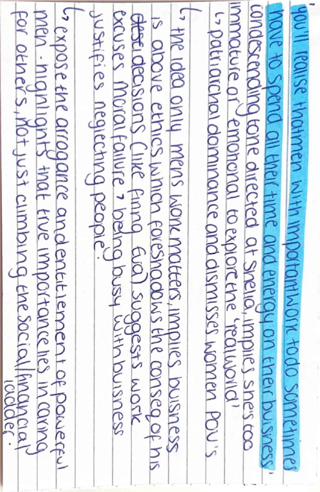 # INSPECTOR CALLS

# MRS. BIRLING

- quotes
- analysis
- innocence

english paper 2 --- OCR Start ---
you'll realise thatmen with important 