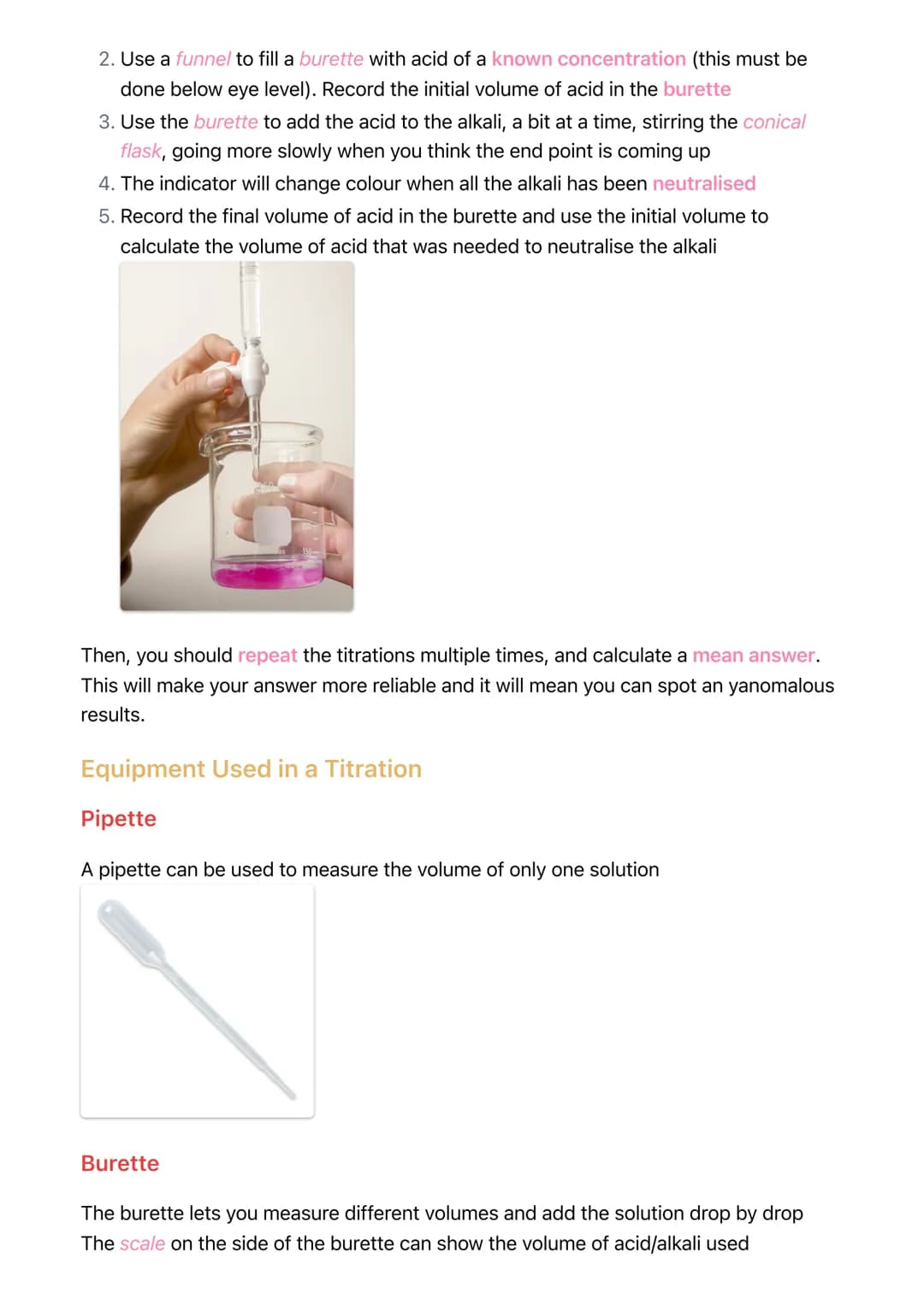 1.4.2 Reactions of Acids
| ✓ Chemistry MOC
1.4.2.1 Reactions of Acids with Metals
Acids react with metals to produce salts and hydrogen.
Aci