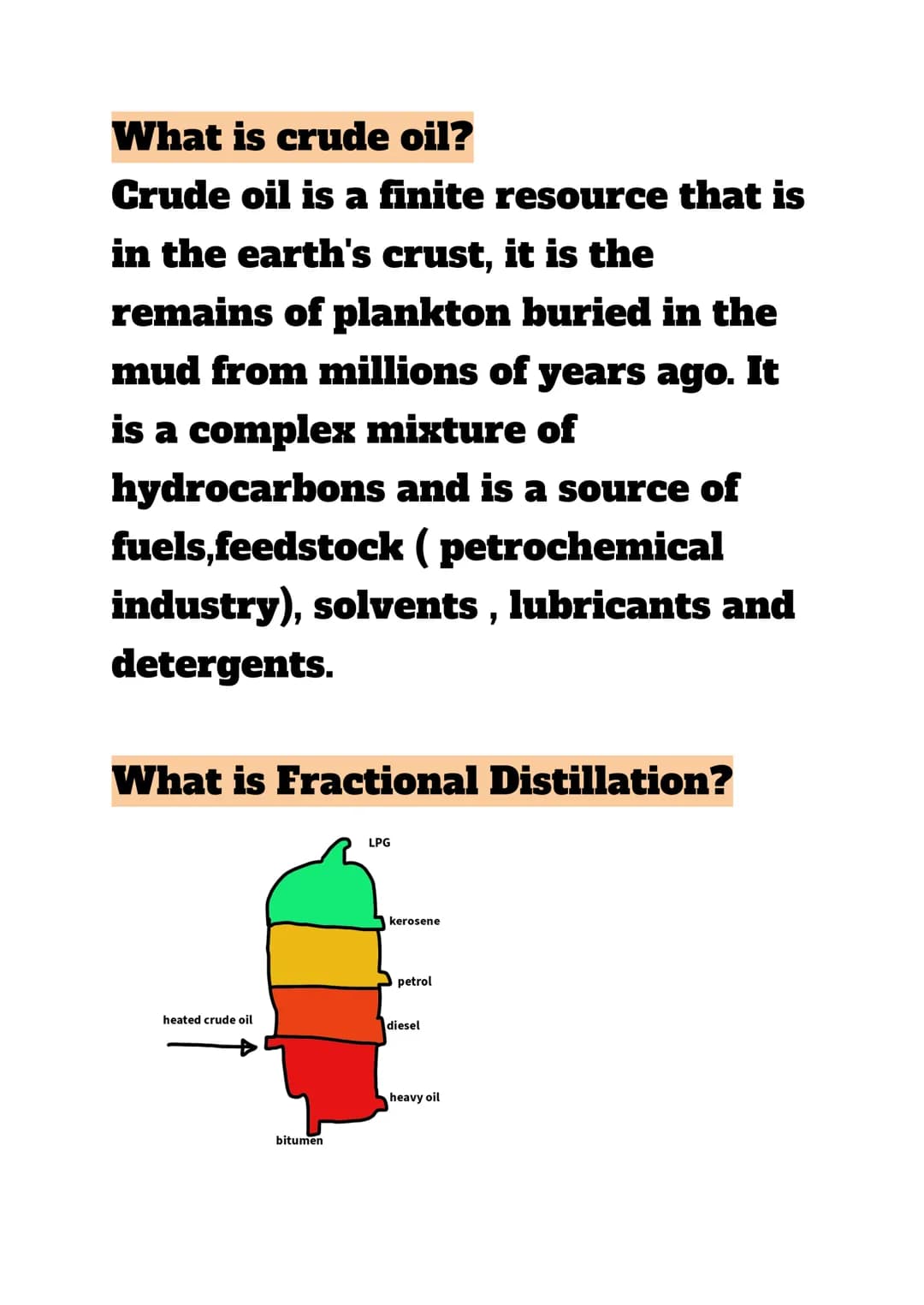 Organic chemistry
Key ideas
1.Hydrocarbons
2.Alkanes
3.Alkenes
4.Fractional Distillation+crude oil
What is a hydrocarbon?
A hydrocarbon is a