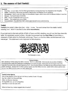 Know RE GCSE Tawhid  thumbnail