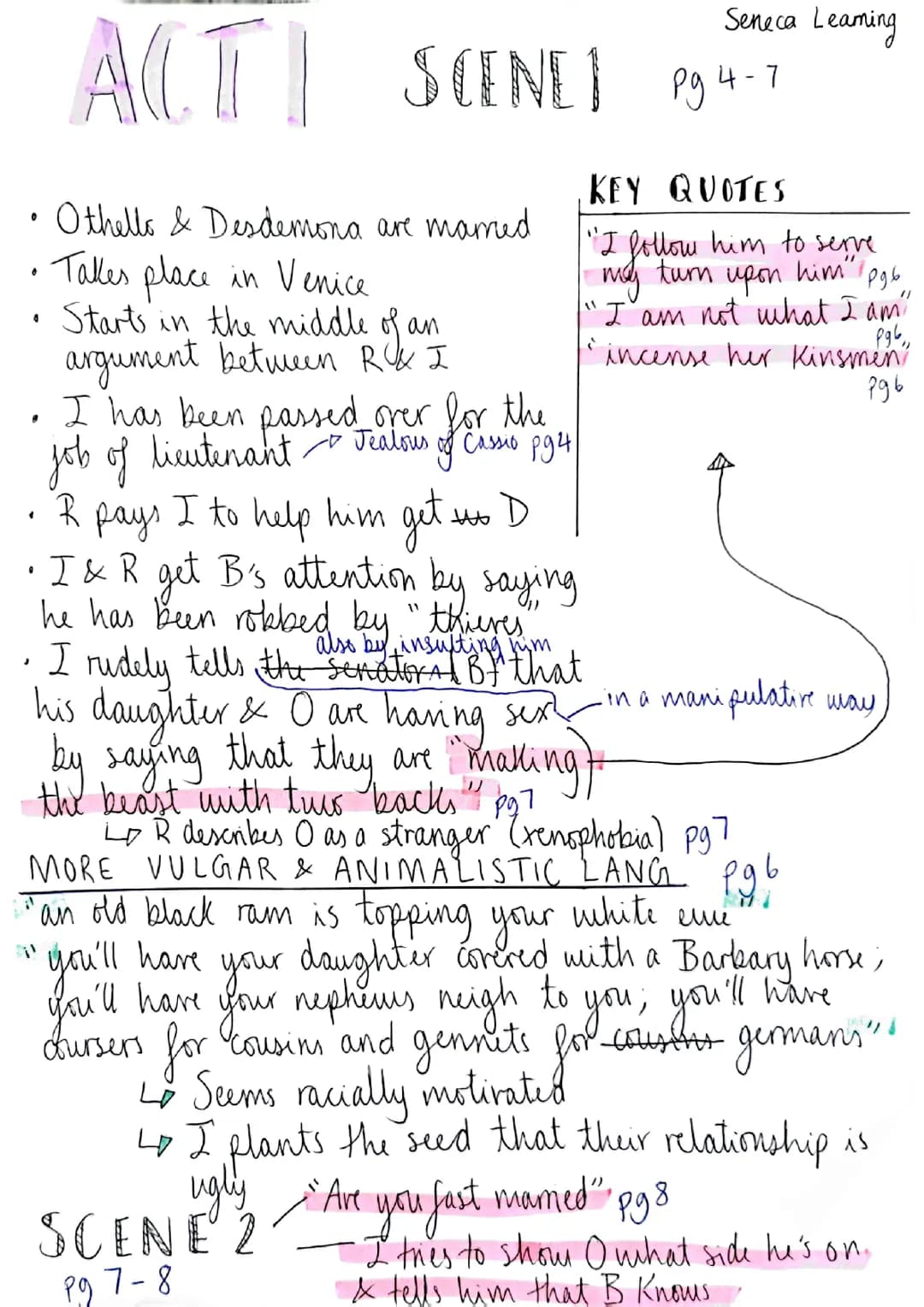 Explore: Othello and Desdemona's Relationship, Racism, and Themes!