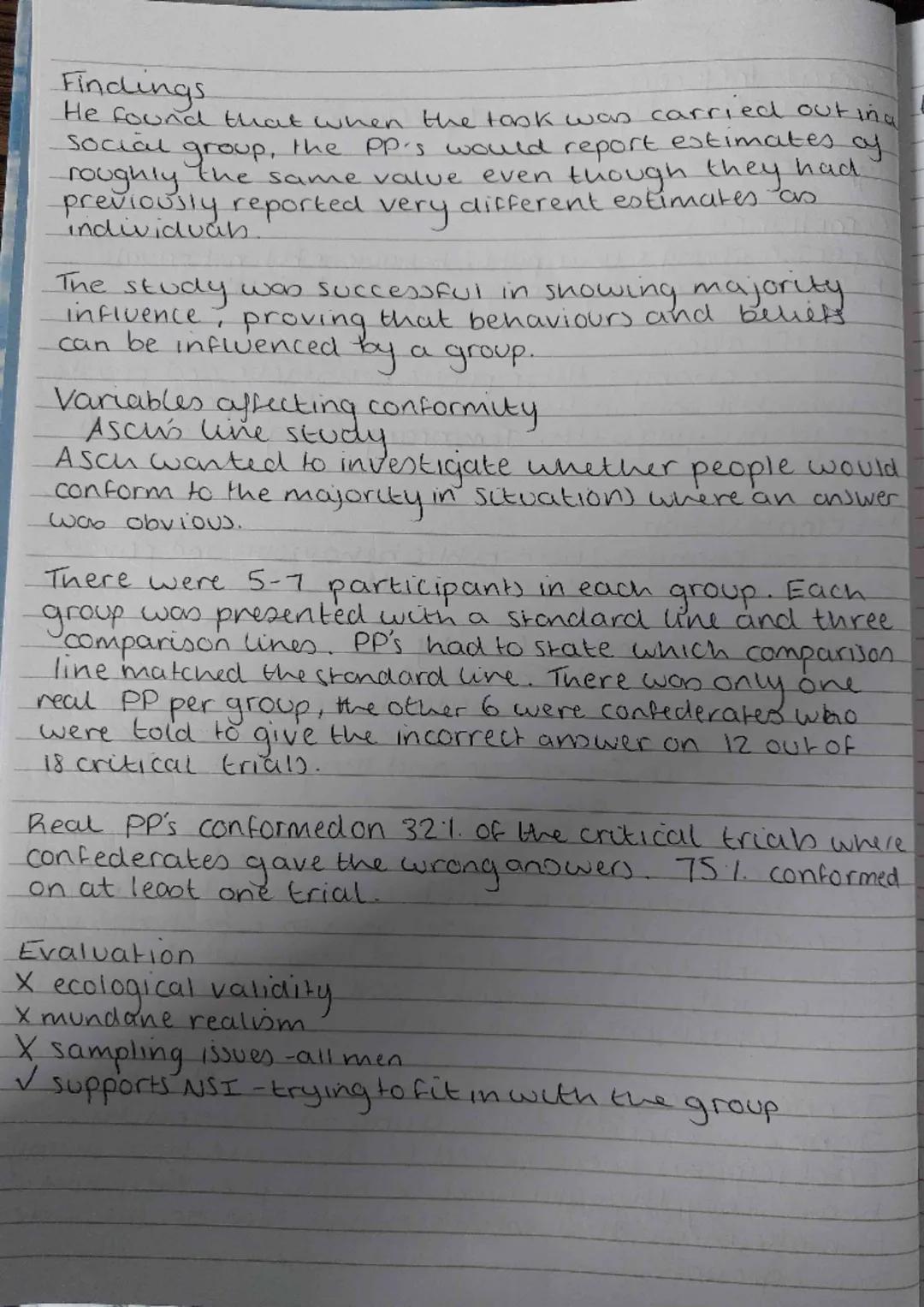 Social Influence
Conformity + majority influence
of conformity
Types of
турез
Compliance
son
A per
changes their public behaviour but not pr