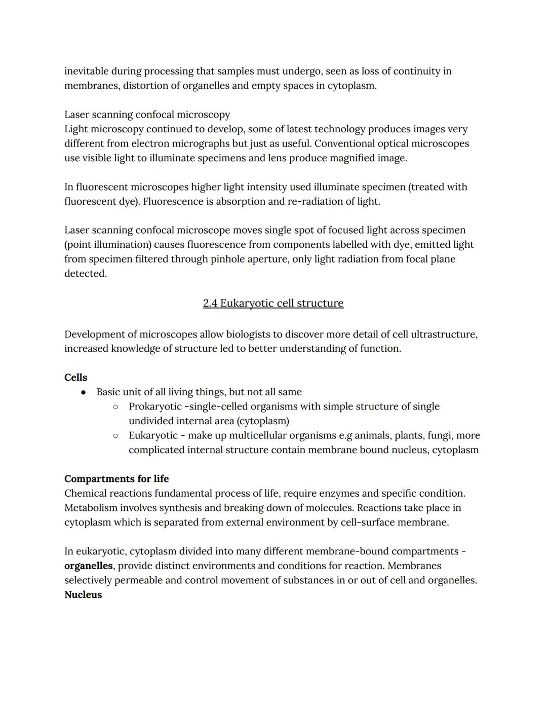 Microscope is an instrument enables magnification of an object hundred if thousands of
times. Can see large unicellular organisms with naked