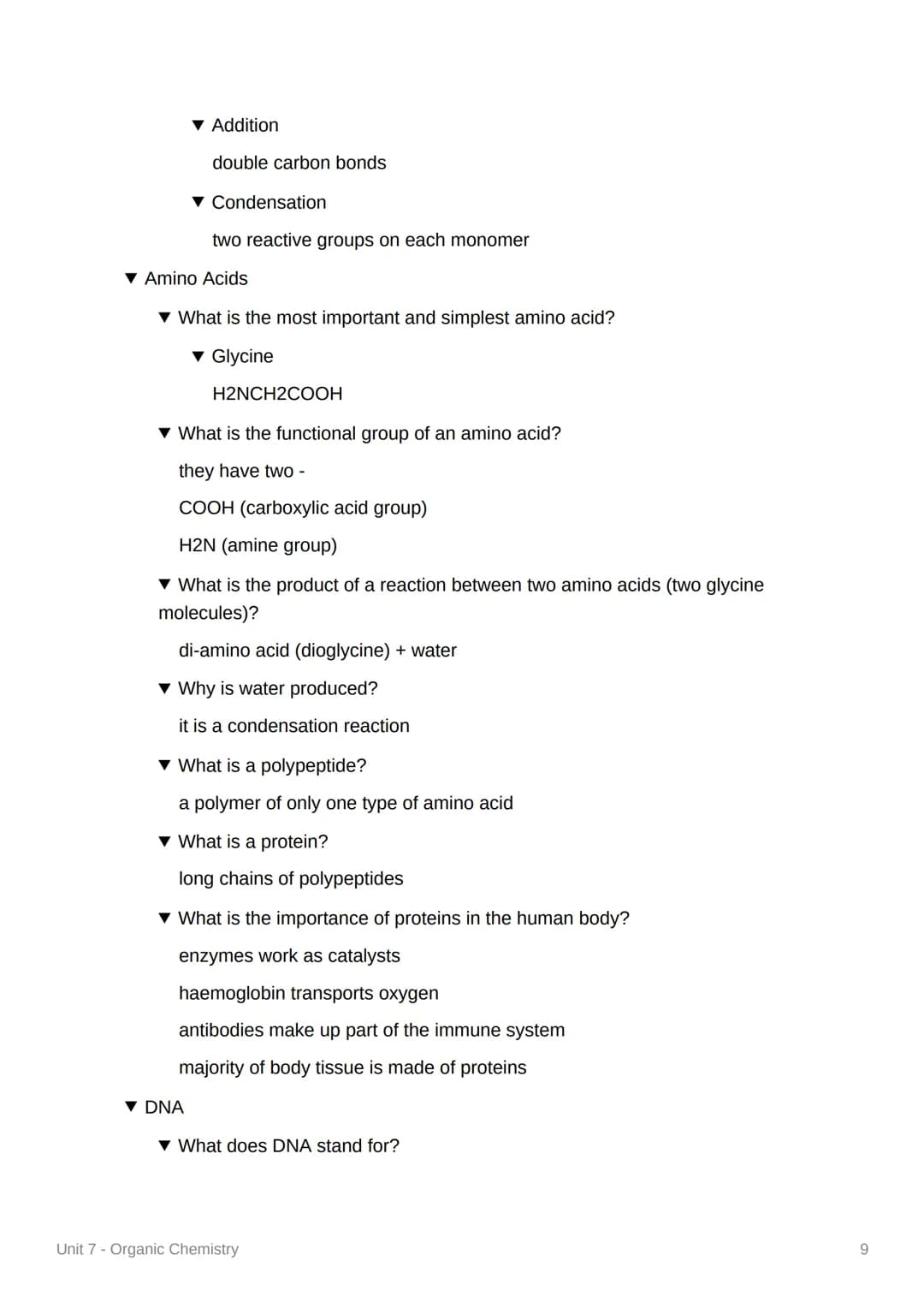 ^
Unit 7 - Organic Chemistry
4.7.1 Carbon Compounds as Fuels and Feedstock
▾ What is a hydrocarbon?
a compound made of hydrogen and carbon a